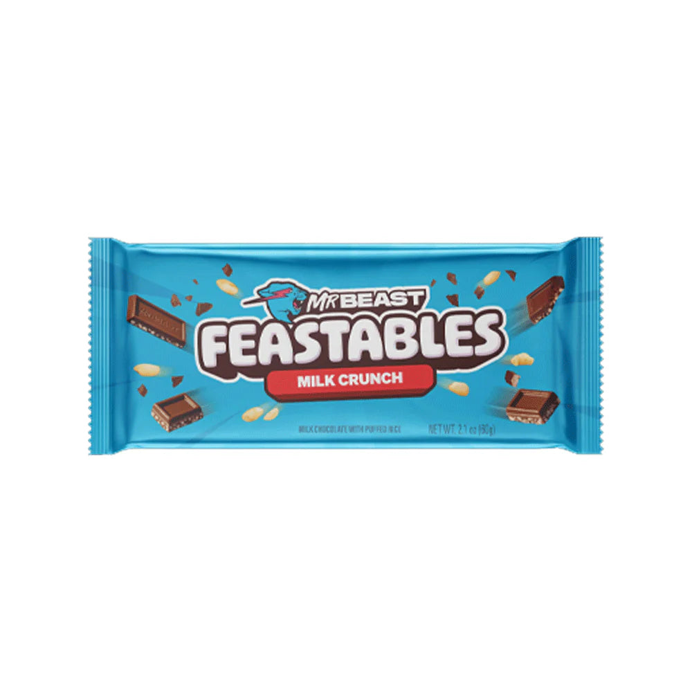 Feastables Mr.beast Bar Milk Crunch 60gm