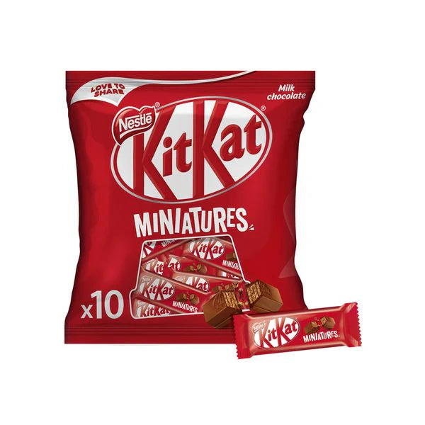 Kitkat Miniatures Chocolate 10Pcs 107Gm