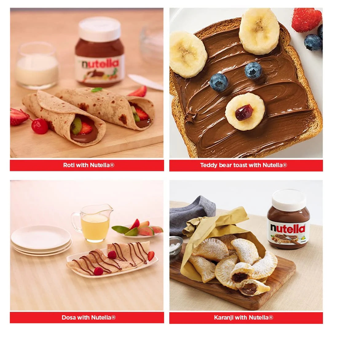 Nutella - Hazelnut Cocoa Spread - 350g Jar