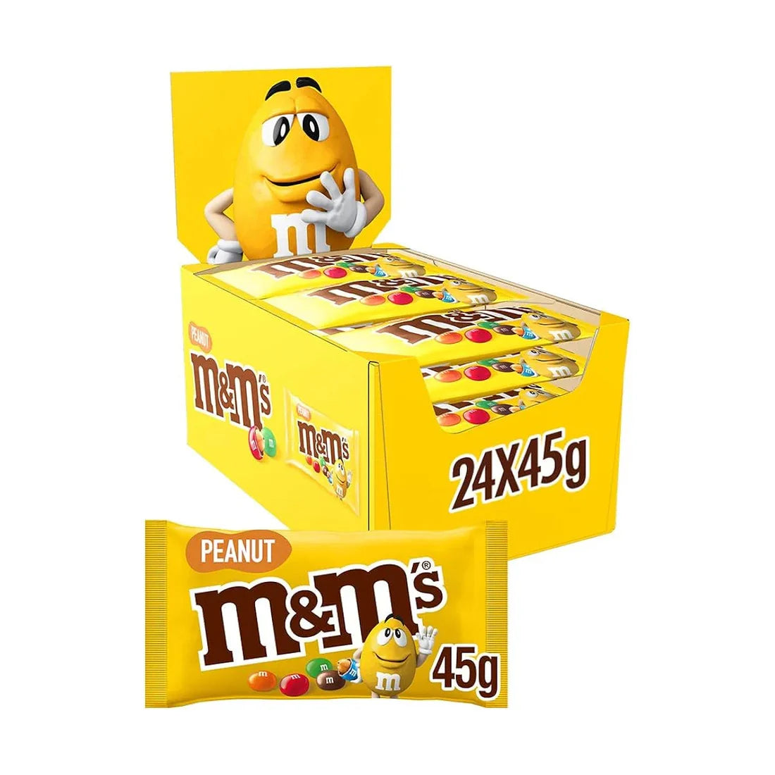 M&Ms - Peanut - Chocolate Candy - 45 gm