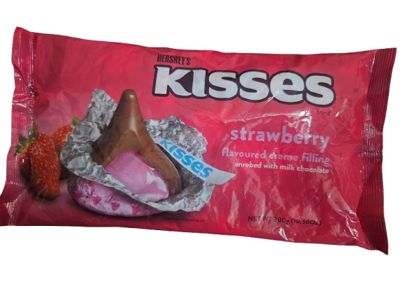 Hershey's Kisses Strawberry Creme Filling Chocolate 300g