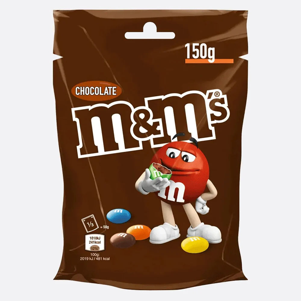 M&ms Chocolate Pouch 150g