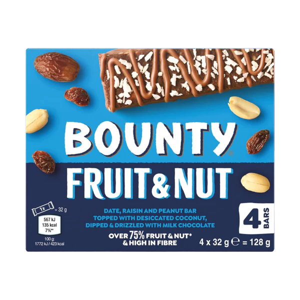 Bounty Fruit And Nut Protein Bar 32g