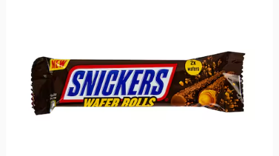 Snickers Wafer Rolls With Peanut Flavored Cream Filling 24g